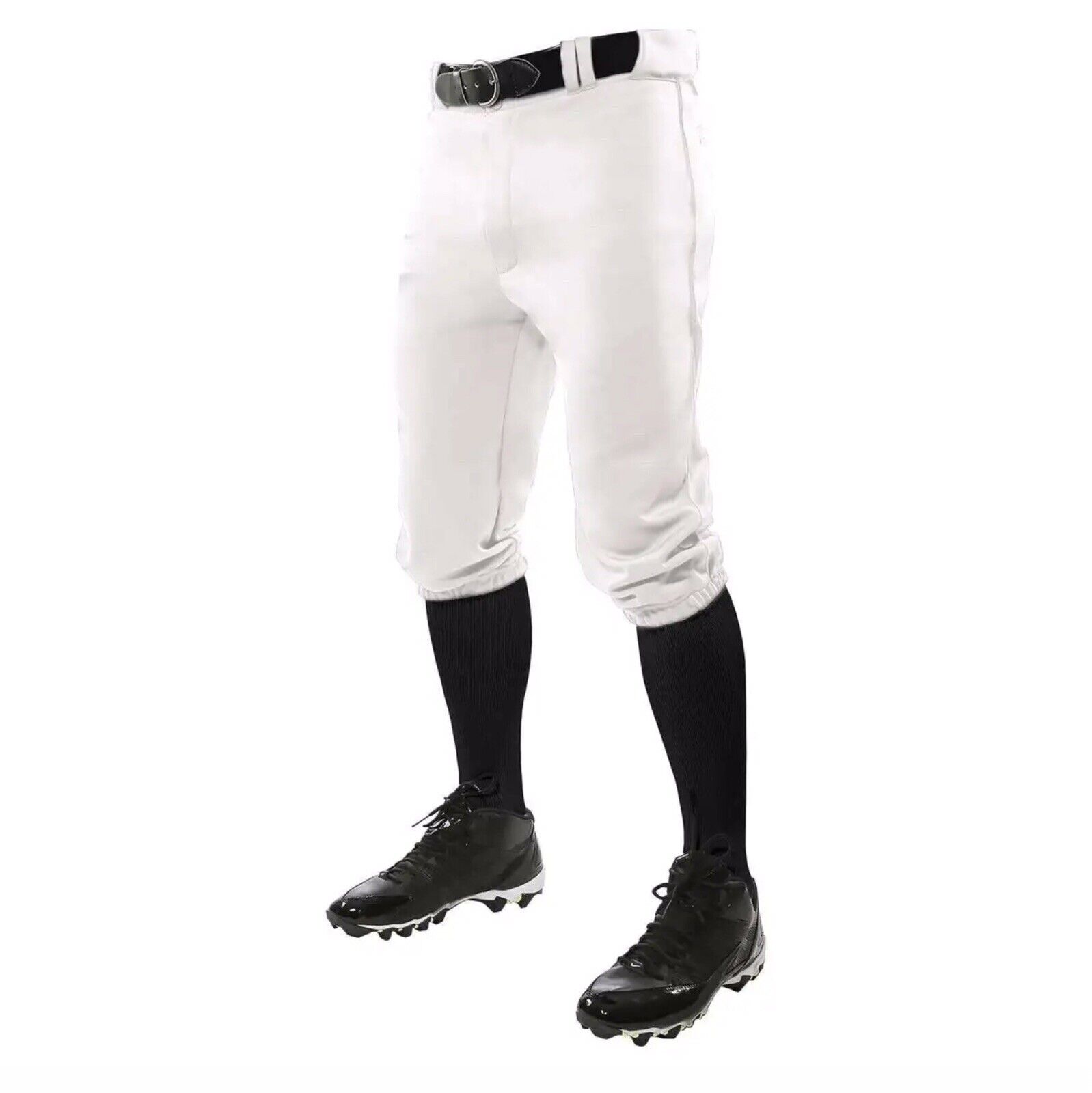 Champro Triple Crown Knicker Solid Youth Baseball Pants White Medium